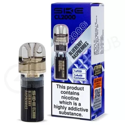 Blueberry Raspberries SKE CL2000 Refill Pods