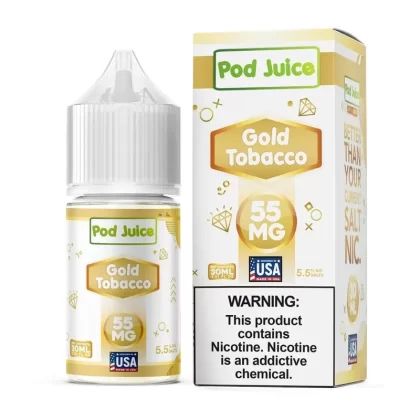 Gold Tobacco SALT – Pod Juice – 30mL