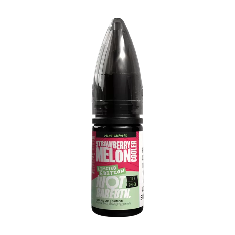 Strawberry Melon Cooler Riot Bar EDTN Nic Salt 10ml - 20mg - Vape Product