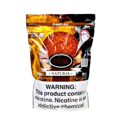 OHM Natural Pipe Tobacco Bag