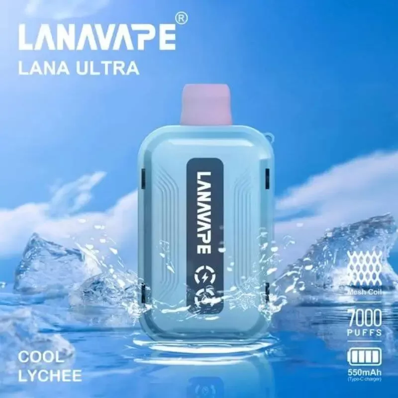 LANA ULTRA 7000 Puffs - Double Mint - Sgvapeshubsafety - Image 3