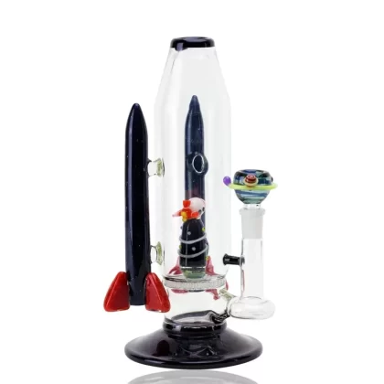 Empire Glassworks Galactic Flagship Water Pipe – 9in