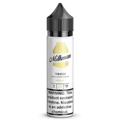 GOLD E LIQUID BY THE MILKMAN – TOBACCO 50ML 70VG