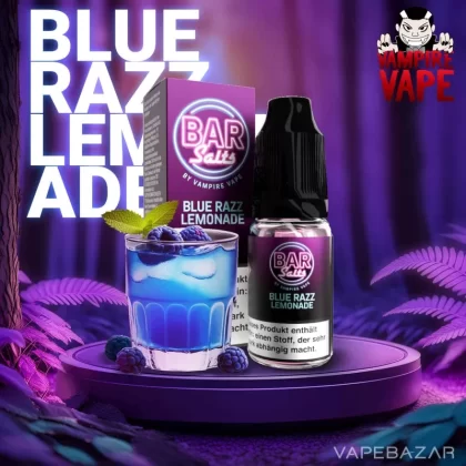 Bar Salts Nikotinsalz Liquid – Blue Razz Lemonade - Vapebazar