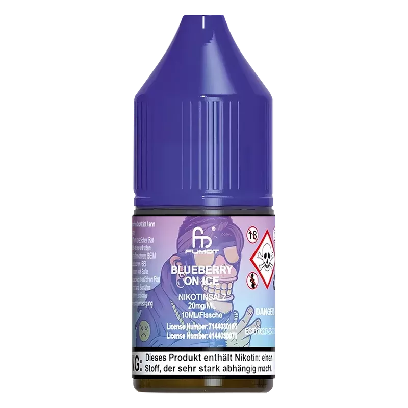 R And M Tornado 7000 Blueberry On Ice Nic Salt Vape Juice