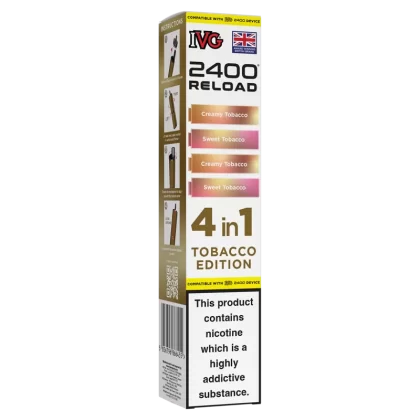 Tobacco Edition IVG 2400 Refill Pods - Vapeshop Co