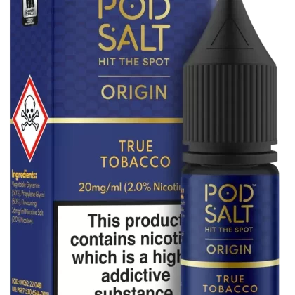 Pod Salt True Tobacco – Origin E-Liquid