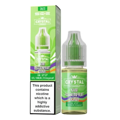 Kiwi Passionfruit Guava SKE Crystal Nic Salts e Liquid 10ml – TPD - Vapestorm Co