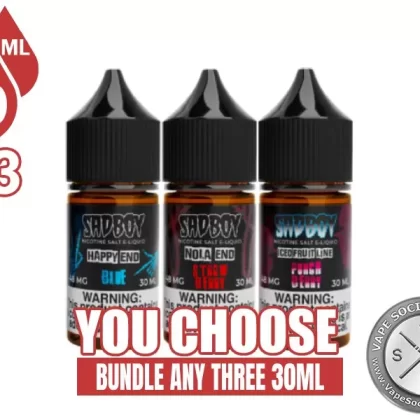 SadBoy Salts Bundle 3x30ml (90ml)