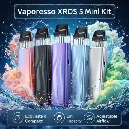 Vaporesso XROS 5 Mini Kit - Flowing Green - Vapeciga