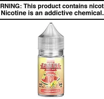 LEMON LUSH MENTHOL BY THE FINEST SALT NIC 30ML - Vapejuice