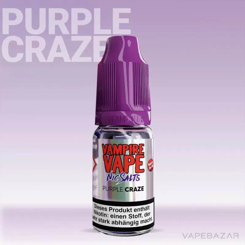 Vampire Vape Nic Salts – Purple Craze - Vapebazar - Image 2