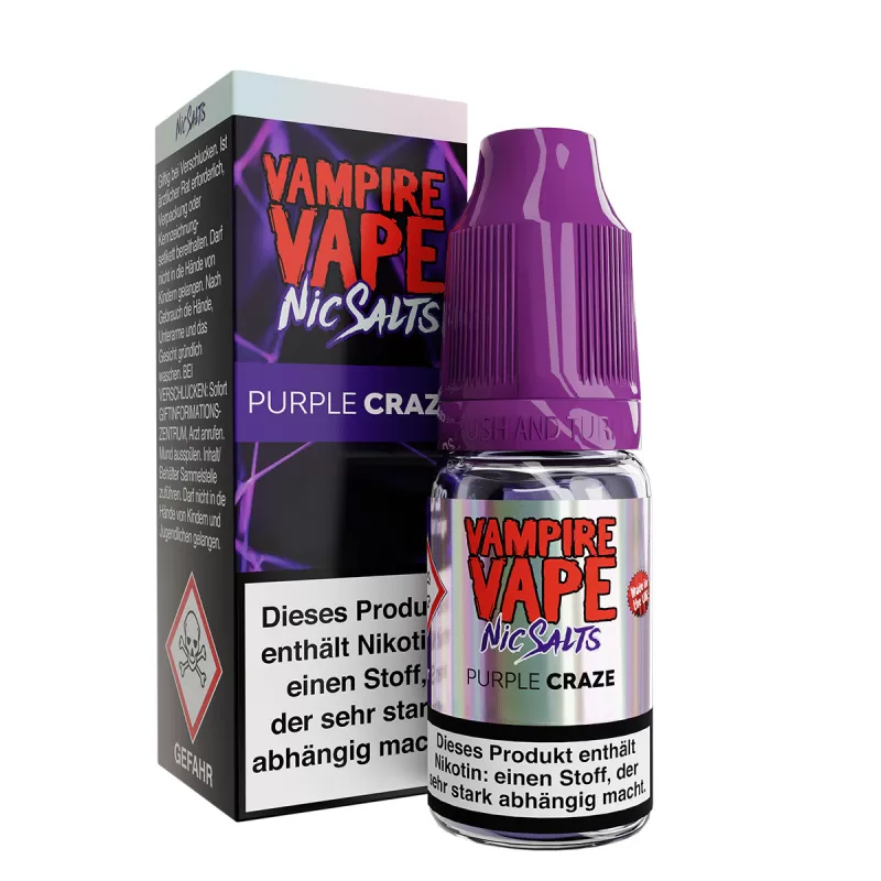 Vampire Vape Nic Salts – Purple Craze - Vapebazar - Image 3