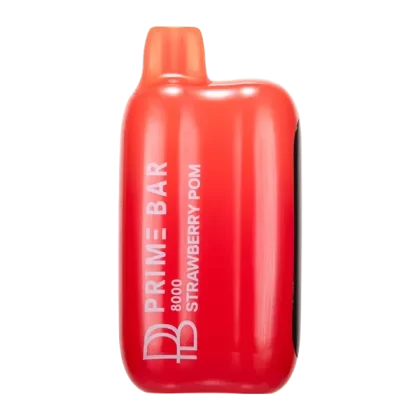 Strawberry Pom Prime Bar 8000 - Nicotine#Single>5 Pack~Size#50mg