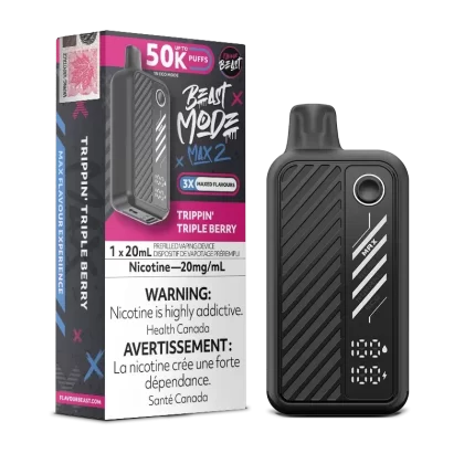 Beast Mode Max 2 50K Trippin’ Triple Berry By Flavour Beast