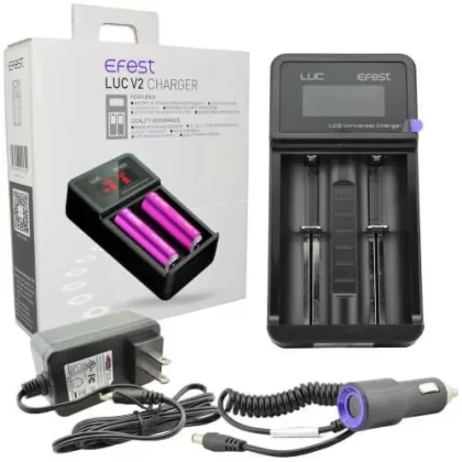 Efest Luc V2 Battery Charger - Vape Store