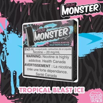 STLTH Monster Pod Pack – Tropical Blast Ice