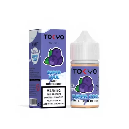 Tokyo Super Cool Wild Blueberry 30ml (35/50mg) - Vapebar Pk