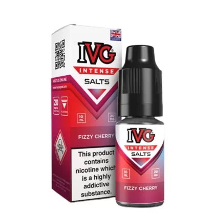 Fizzy Cherry Nic Salts E-Liquid Intense Salts Series by IVG (10ml) - 20mg