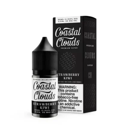Coastal Clouds Salts Strawberry Kiwi e-Liquid 30mL - Vape Product, Vape Product