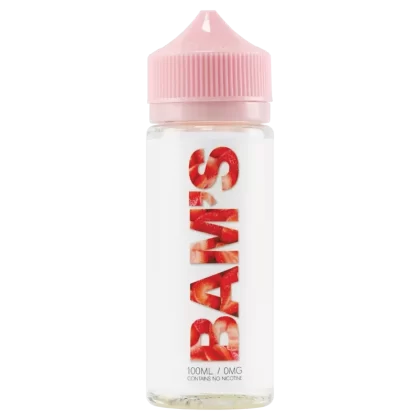 STRAWBERRY E LIQUID BY BAM’S CANNOLI 100ML 70VG