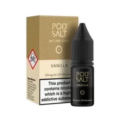 Pod Salts Vanilla 10ml Nic Salt Eliquid
