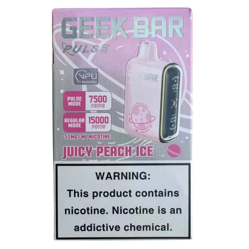 Juicy Peach Ice – Geek Bar Pulse 15000