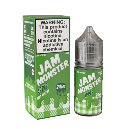 Jam Monster Salt - Apple - 30ML E-Liquid - 24MG