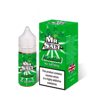Mr Salt Menthol 10mg / 20mg Salt Nicotine E Liquids