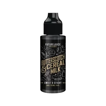 FUTURE JUICE BUTTERSCOTCH CEREAL MILK 100ML SHORTFILL E-LIQUID