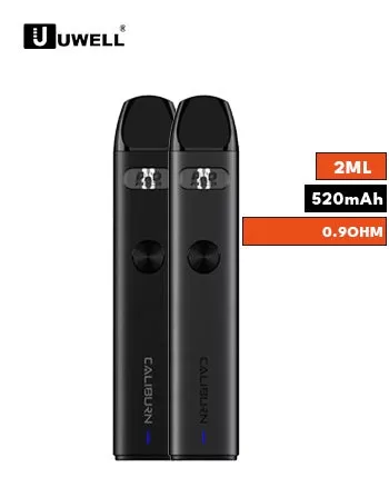 Uwell Caliburn A2 Pod Kit - Black, Grey