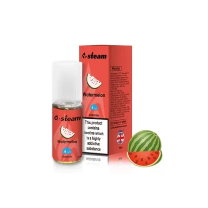 A-Steam 18 mg Nikotinsalz, Fruchtgeschmack, Vape-Saft, 10 ml (50 VG/50 PG)