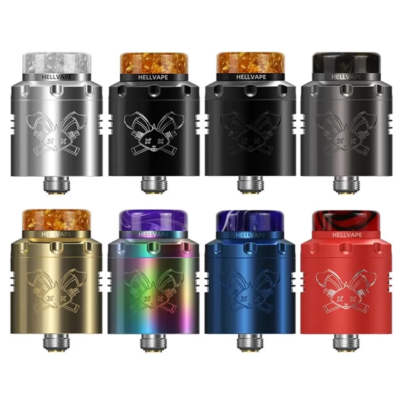 Hellvape Dead Rabbit 3 RDA Tank Atomizer - Black Carbon Fiber - Image 2