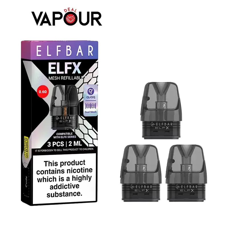 Elf Bar Elfx Pods - 0.8ohm