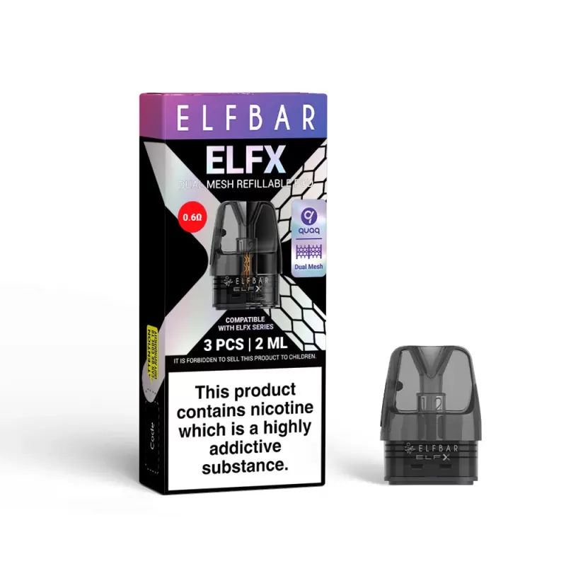 Elf Bar Elfx Pods - 0.8ohm - Image 2