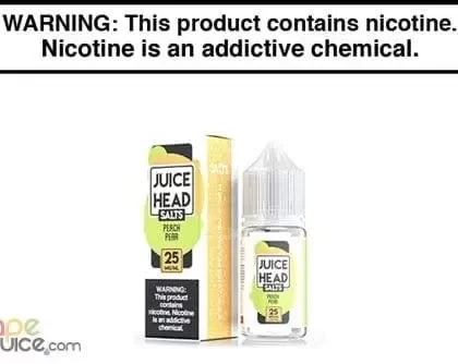 PEACH PEAR BY JUICE HEAD SALTS 30ML - Vapejuice