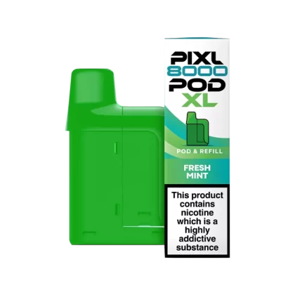 Fresh Mint Pixl 8000 Refill Pack - Ecigwizard