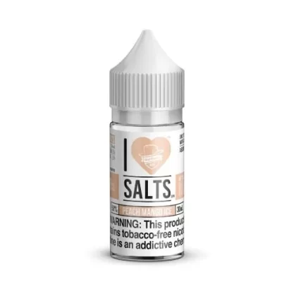I Love Salts E-Liquid – Peach Mango Ice 30ml