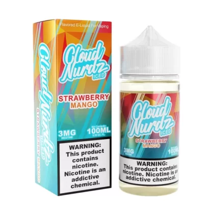 Cloud Nurdz Iced Strawberry Mango eJuice - Vape Product; Vape Product, Vape Product