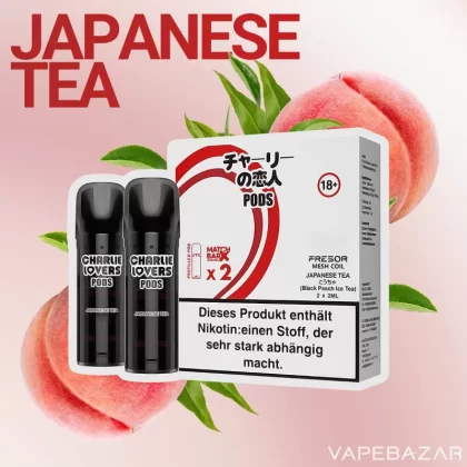 Charlie Lovers Pods – Japanese Tea (2er Pack) - Vapebazar