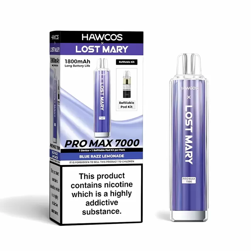 Hawcos x Lost Mary Pro Max 7000 Pod Kit - Pineapple Ice - Image 2