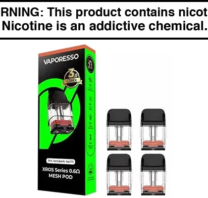 VAPORESSO XROS COREX 3.0 VAPE PODS (4 PACK) - Vapejuice