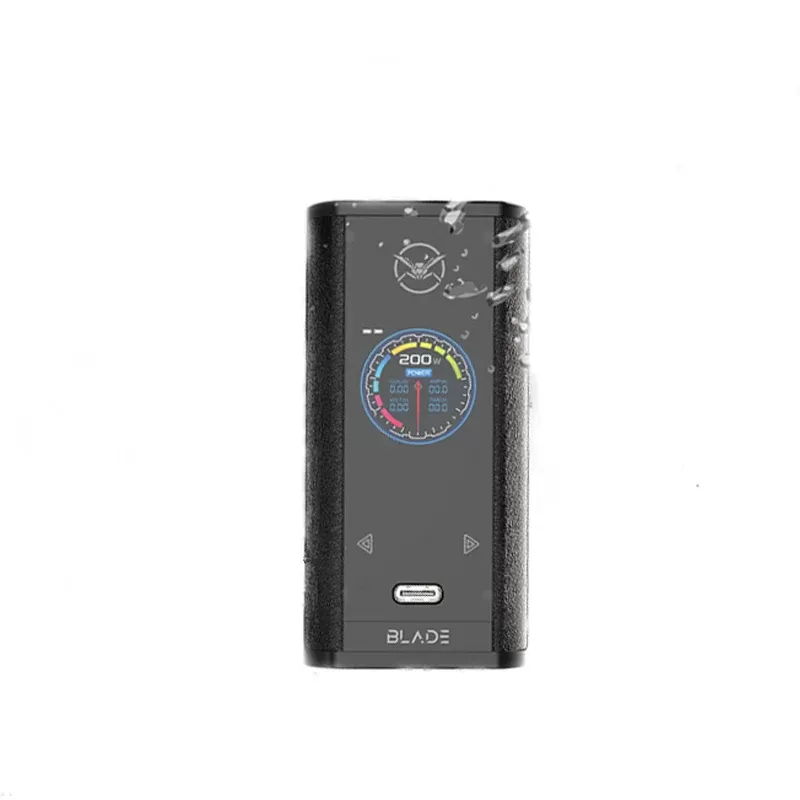 Oumier Blade 200W TC Box Mod - Black - Image 3