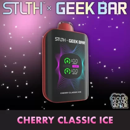 STLTH X GEEK BAR Disposable Vape – Cherry Classic Ice