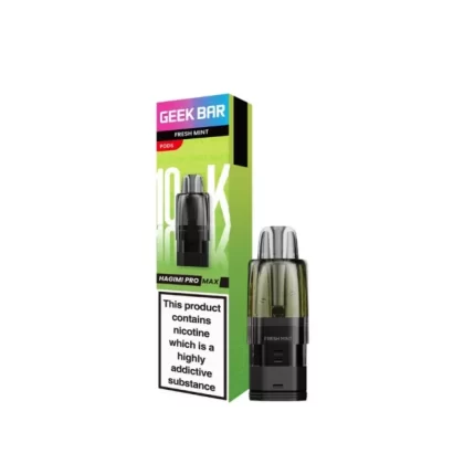 Geek Bar Hagimi Pro Max 10K Refill Pod Fresh Mint - 20mg