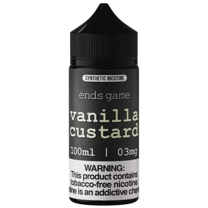 100ML | Vanilla Custard by Ends Game TFN - Strength#3mg>6mg>12mg