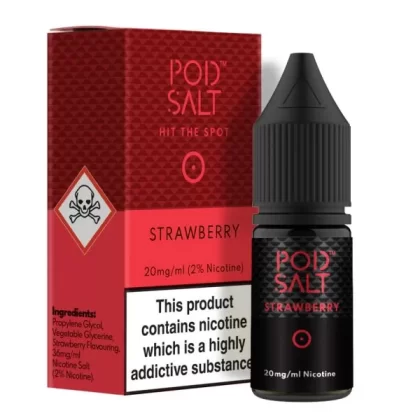 Pod Salt Strawberry Nic Salt E-Liquid