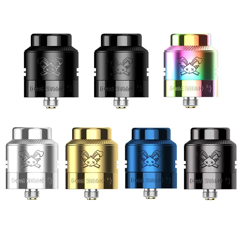 Hellvape Dead Rabbit 4 RDA Atomizer 24mm - Mattle Black