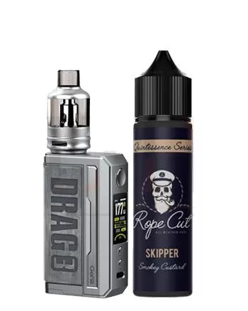 Voopoo Drag 3 Starter Kit - Smokey Grey / Skipper by Rope Cut - Image 3
