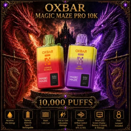 OXBAR Magic Maze Pro 10K - Milky Loops (BLK Series)